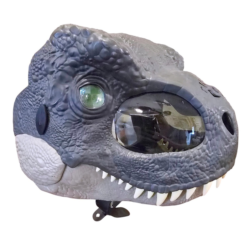 Mattel Jurassic World Rebirth T Rex Rage N Roar Mask LED Eyes Sounds JCH04